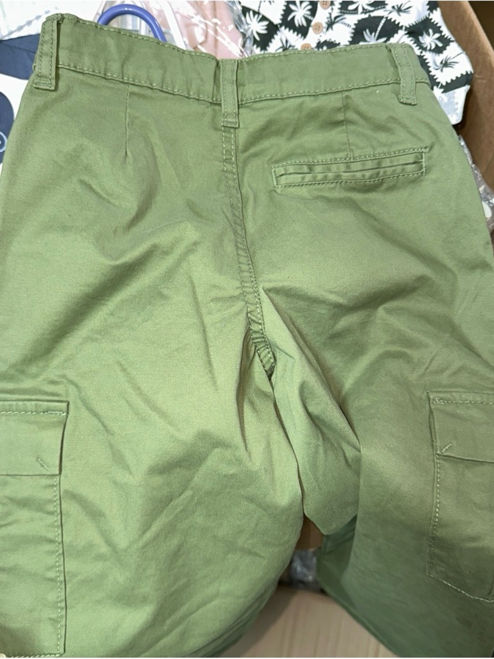 Cat & Jack Olive Green Cargo Shorts